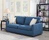 Denim Blue Queen Sofa Bed - Slumber