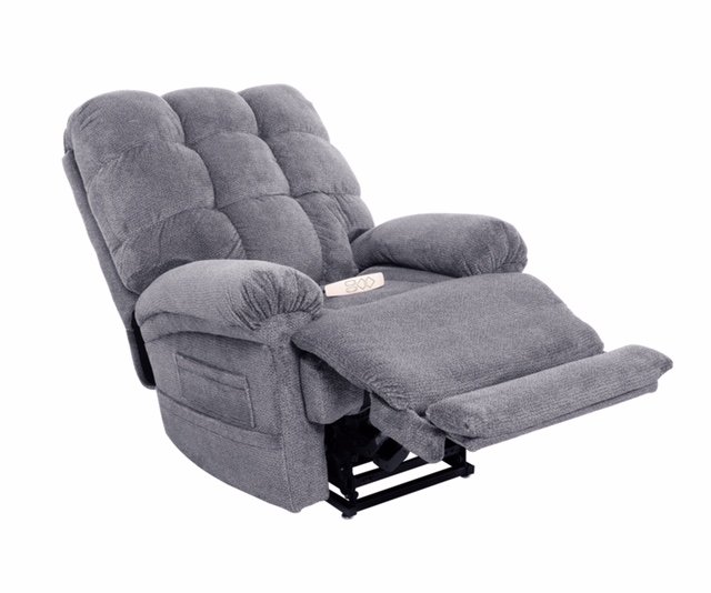 Slate Gray Lift Recliner with Massage and Heat - Venus-3