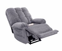 Slate Gray Lift Recliner with Massage and Heat - Venus-3
