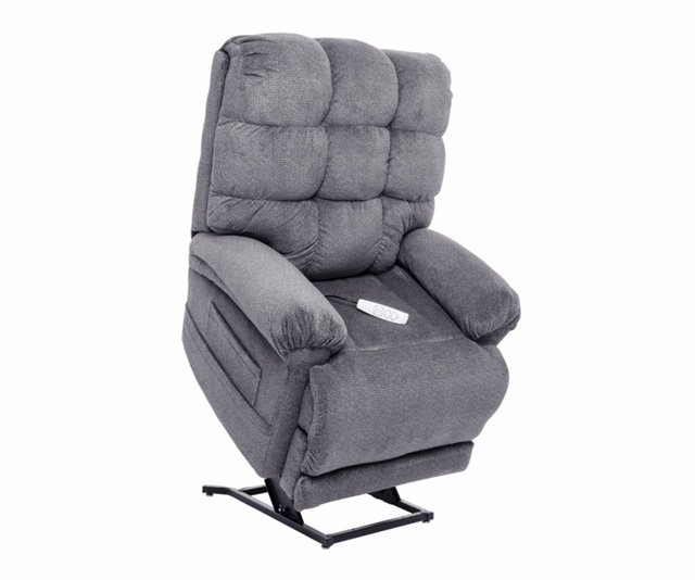 Slate Gray Lift Recliner with Massage and Heat - Venus-4