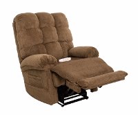 Nutmeg Brown Lift Recliner with Massage and Heat - Venus-2