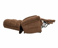 Nutmeg Brown Lift Recliner with Massage and Heat - Venus-4