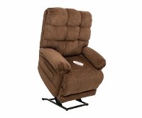 Nutmeg Brown Lift Recliner with Massage and Heat - Venus-5