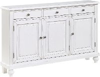 Farmhouse White Dining Sideboard - Dove