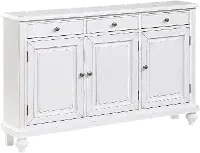 Farmhouse White Dining Sideboard - Dove