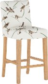 63-8SLNATADBCRGR Cream Slipcover Upholstered 31 Inch Bar Stool - Jennifer