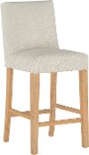 63-8SLNATLNNTLC Cream Slipcover Upholstered 31 Inch Bar Stool - Jennifer
