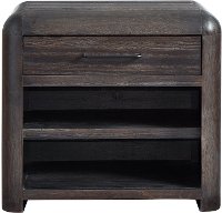 Modern Java Brown Nightstand - Oakley