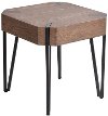Mid Century Modern Walnut Brown End Table - Sutton