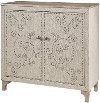 Clearance Neutral Two Door Accent Cabinet - Kaden