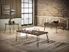 Minimalist End Table with Hairpin Legs - Bolton