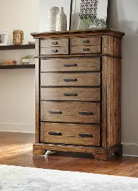 Eagle Mountain Oak Chest of Drawers