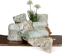 Assorted Floral Printed Velvet Throw Blanket-1