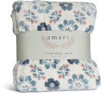 Assorted Floral Printed Velvet Throw Blanket-4