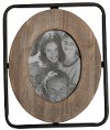 4x6 Wood and Metal Picture Frame