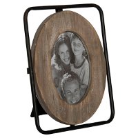 4x6 Wood and Metal Picture Frame-2