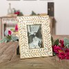 4x6 White Wash Wooden Picture Frame