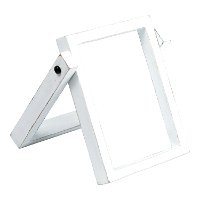 White Wood Picture Frame with Built in Easel-2