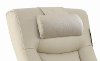 Beige Relax-R Breathable Air Leather Cervical Pillow