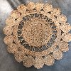 35 Inch Round Jute Braided Rug
