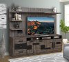 Distressed Gary 92 Inch Entertainment Center - River Rock