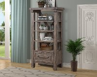 Rustic Home Office Bookcase