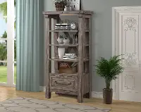 Rustic Home Office Bookcase