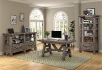 Rustic Home Office Desk-2