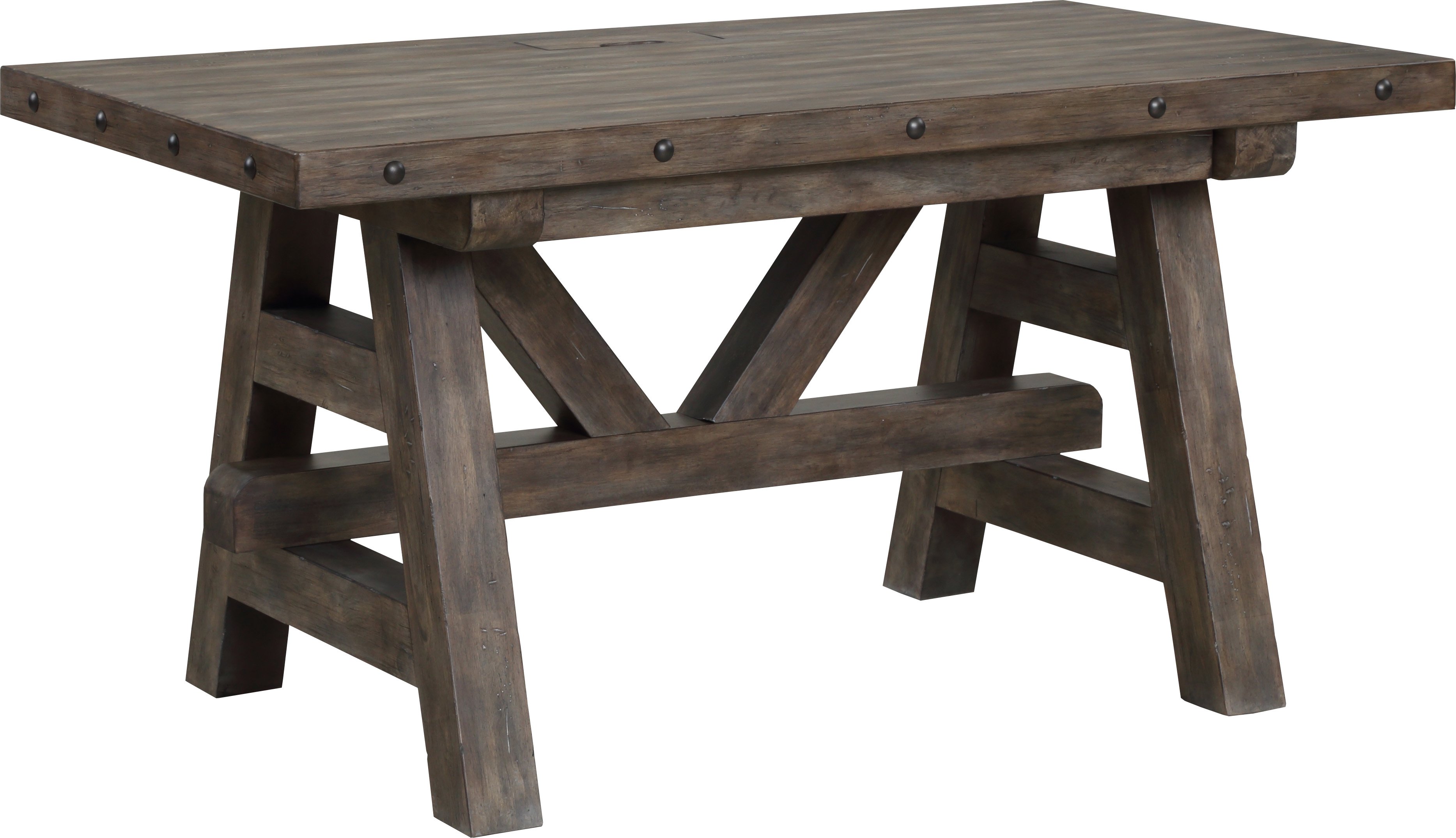 Rustic Home Office Desk-3
