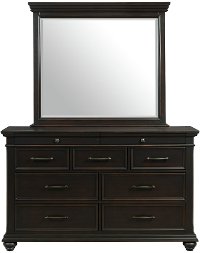 Classic Black Dresser - Slater