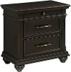 Classic Black Nightstand - Slater