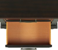 Classic Black Nightstand - Slater-2