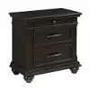 Slater Black Nightstand