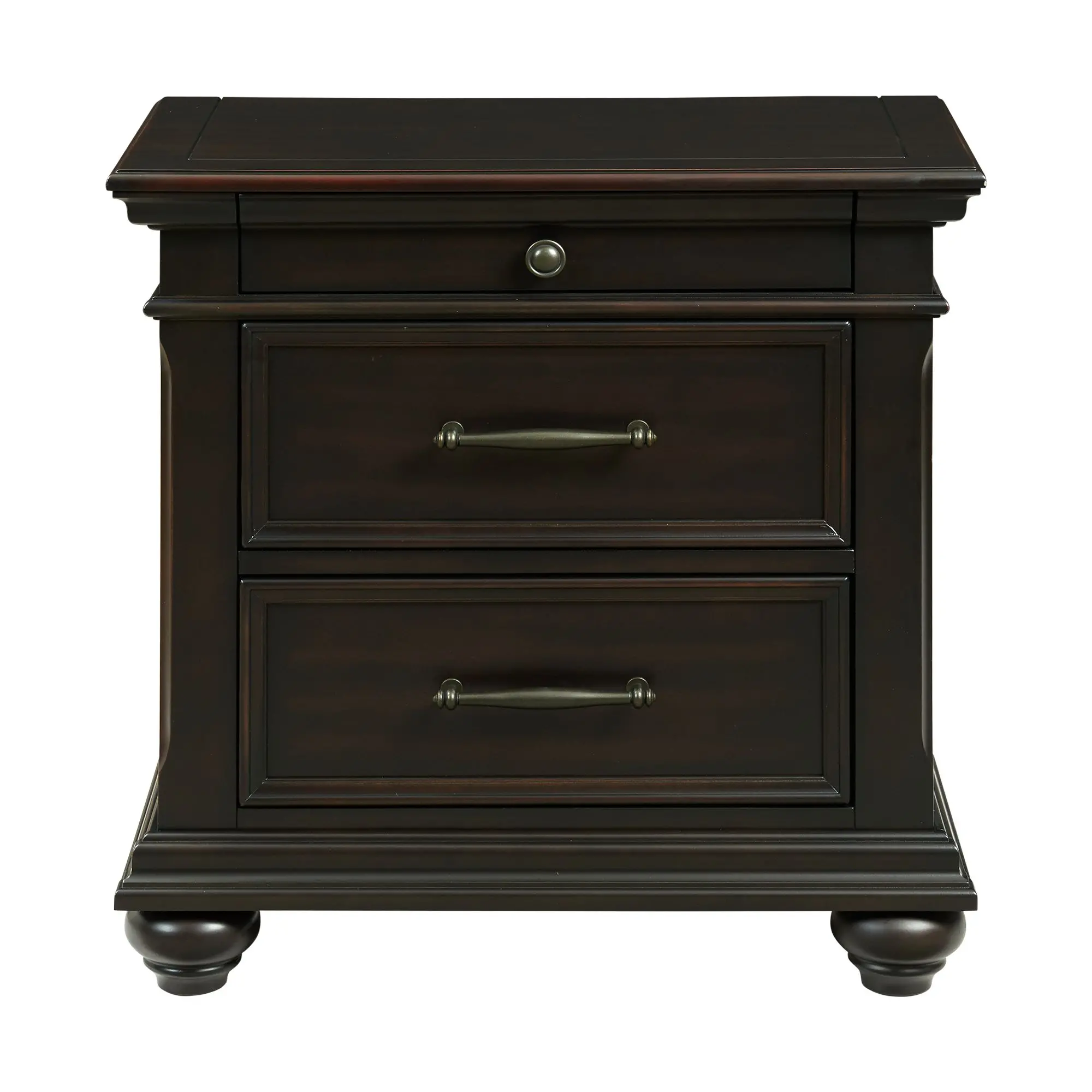 Slater Black Nightstand-3