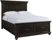 Classic Black Queen Storage Bed - Slater-2