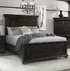 Slater Black Queen Storage Bed