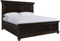 Classic Black King Storage Bed - Slater-2