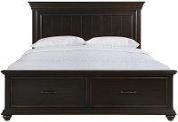 Classic Black King Storage Bed - Slater-3