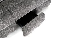 Pewter Gray Power Reclining Sofa - Beacon-8