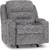 Pewter Gray Power Recliner - Beacon
