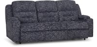 Smoke Dark Gray Power Reclining Sofa - Beacon