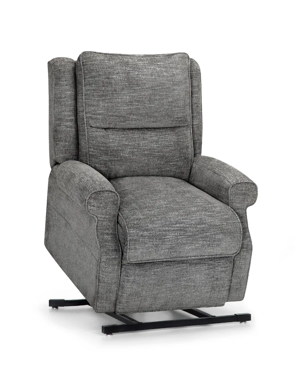 Charles Gray Heat and Massage Reclining Lift Chair-1