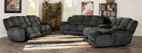 Platinum Gray Power Reclining Chaise - Elton-3