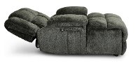Platinum Gray Power Reclining Chaise - Elton-4