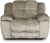 Dove Gray Wide Power Recliner - Elton