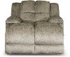 Dove Gray Power Reclining Chaise - Elton