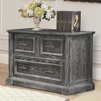 Burnished Ash Lateral File Cabinet - Gramercy Park