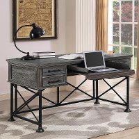 Burnished Ash Writing Desk
