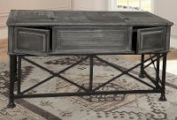 Burnished Ash Writing Desk-5