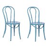Teal Metal Bistro Dining Room Chair (Set of 2) - Ellie